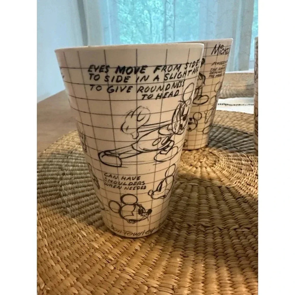 Disney Mickey Mouse Sketch Two Bamboo Cups - Picture 9 of 10